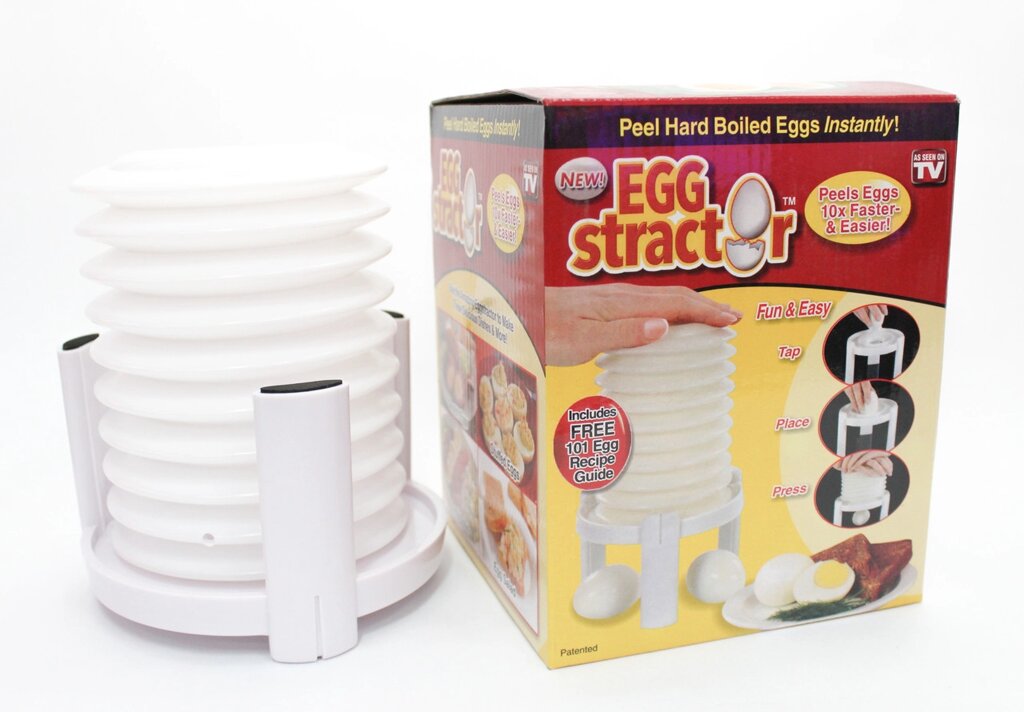 Устройство для чистки варёных яиц Eggstractor от компании Интернет-магазин VPROK_kz - фото 1