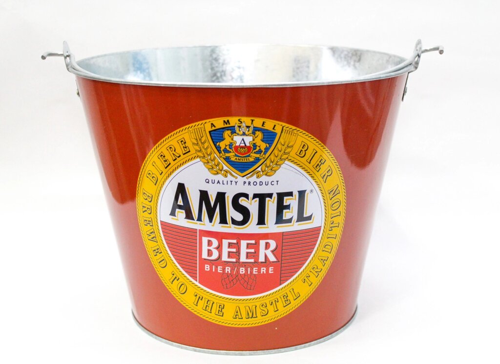 Ведро для пива,"Amstel" 20 см от компании Интернет-магазин VPROK_kz - фото 1