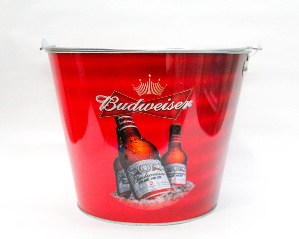 Ведро для пива,"Budweiser" 20 см от компании Интернет-магазин VPROK_kz - фото 1