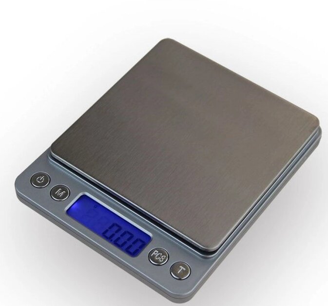 Весы ювелирные 0,1–500 гр, Table top scale, 115x125x18 мм от компании Интернет-магазин VPROK_kz - фото 1