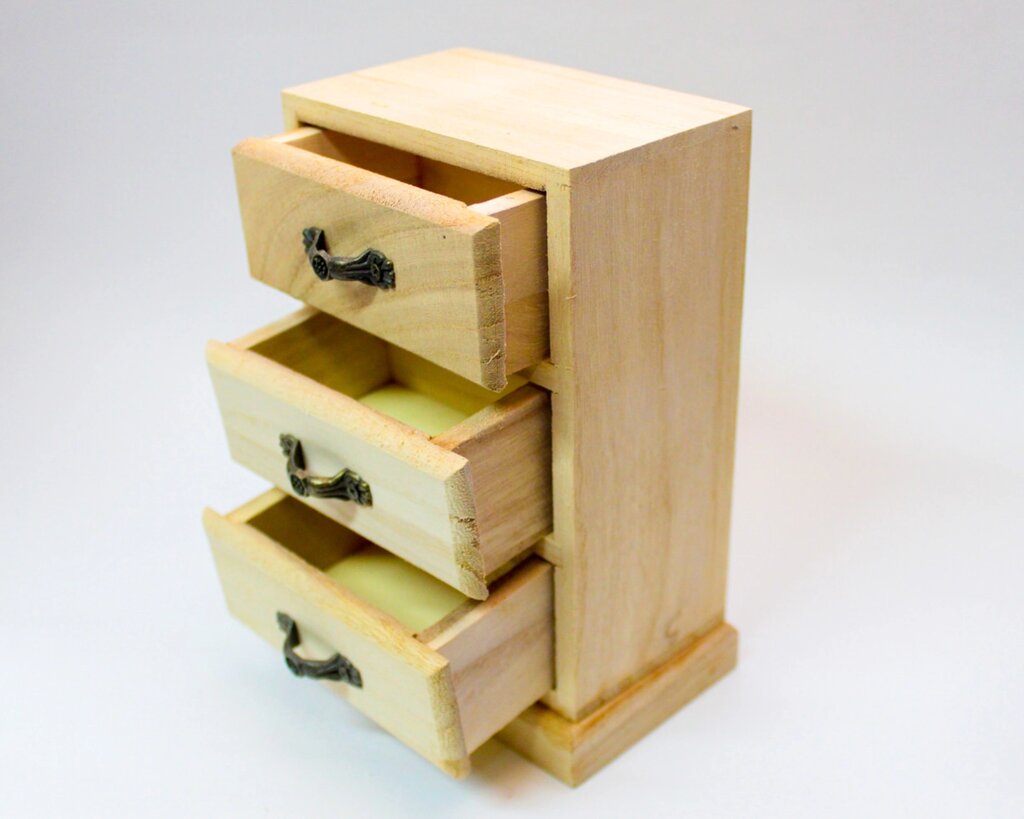 Заготовка для декора "Шкатулка-ящик", деревянная, 17*11 см от компании Интернет-магазин VPROK_kz - фото 1