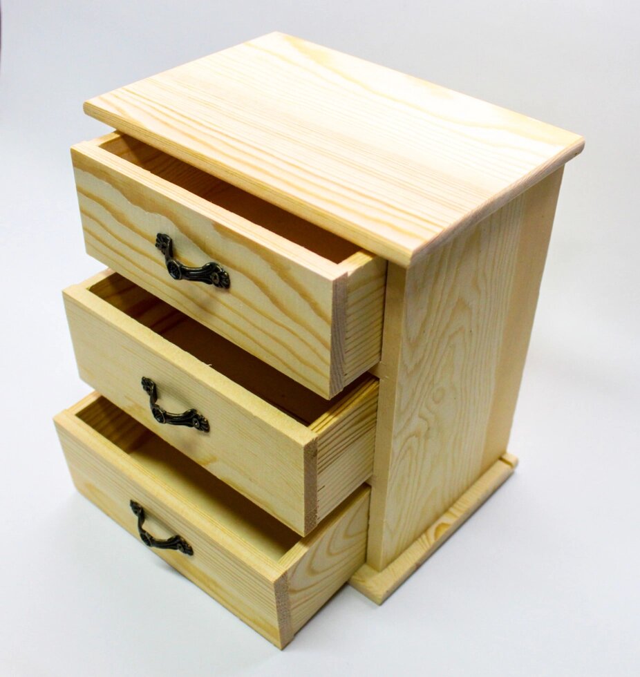 Заготовка для декора "Шкатулка-ящик", деревянная, 17*16 см от компании Интернет-магазин VPROK_kz - фото 1