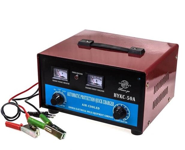 Зарядное устройство для аккумуляторов HYKC-50, 6/12/24В, 50А от компании Интернет-магазин VPROK_kz - фото 1