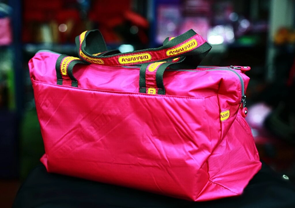 Женская спортивная дорожная сумка "Asiapard AL 1019-1" (розовая) от компании Интернет-магазин VPROK_kz - фото 1