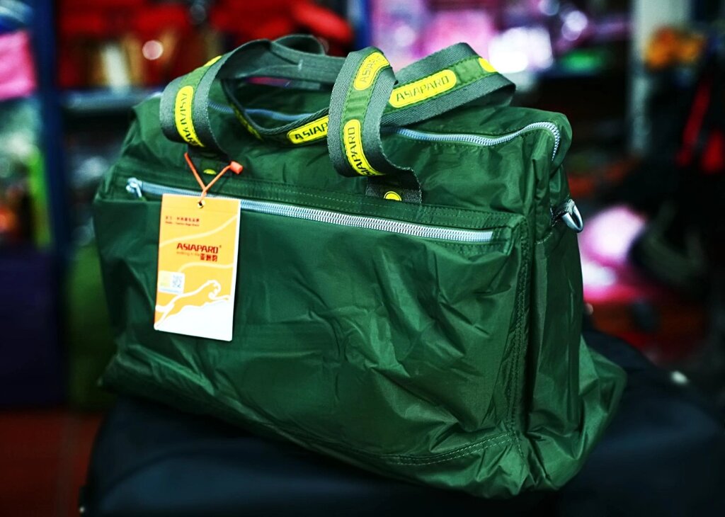 Женская спортивная дорожная сумка "Asiapard AL 1019-11" (зеленая) от компании Интернет-магазин VPROK_kz - фото 1