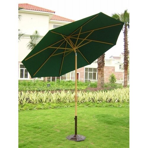 Зонт пляжный, круглый, 2,5м (зеленый) от компании Интернет-магазин VPROK_kz - фото 1