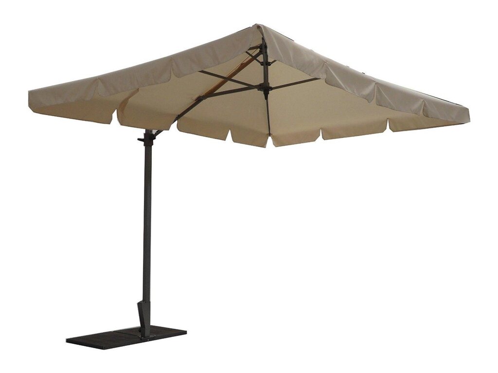 Зонт пляжный, квадратный, 2,55х2,55 м (бежевый) от компании Интернет-магазин VPROK_kz - фото 1