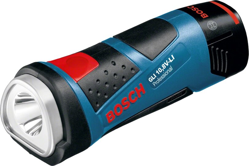 Аккумуляторный фонарь Bosch GLI 10,8 V-LI Professional от компании "LaROCHE Construction Services" строительная компания - фото 1
