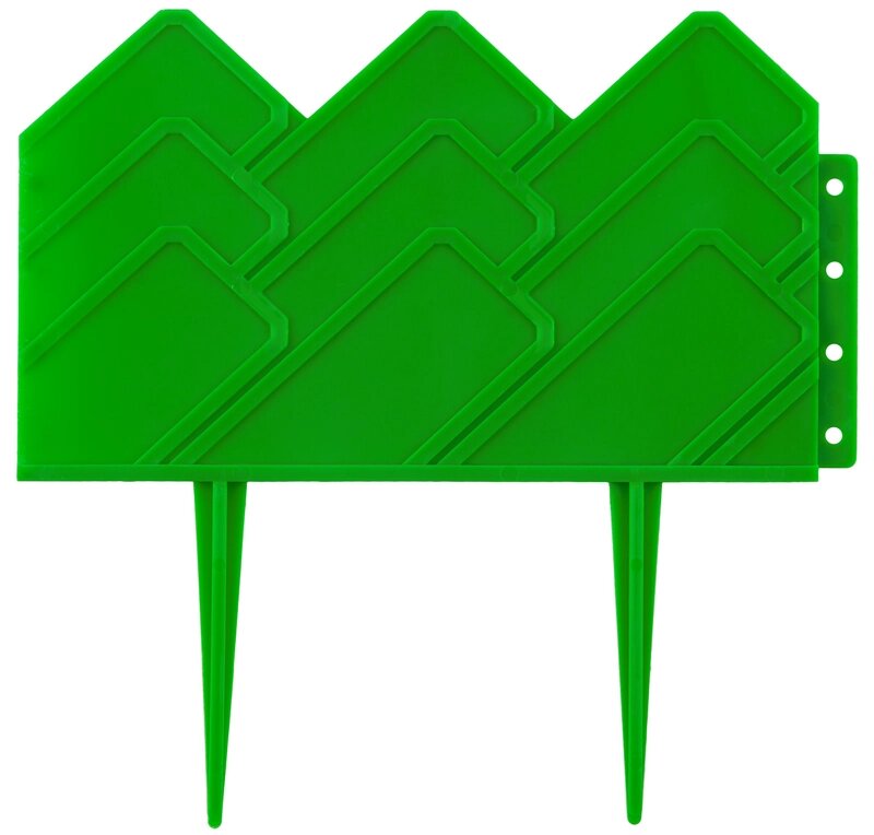 Бордюр декоративный GRINDA для клумб, 14х310см, зеленый от компании "LaROCHE Construction Services" строительная компания - фото 1