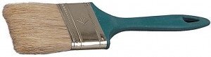 Кисть плоская ЗУБР "УНИВЕРСАЛ-МАСТЕР"КП-11", натуральная щетина, пластмассовая ручка, 63мм