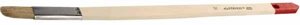 Кисть узкая плоская STAYER "UNIVERSAL-STANDARD", светлая натуральная щетина, деревянная ручка, 15мм