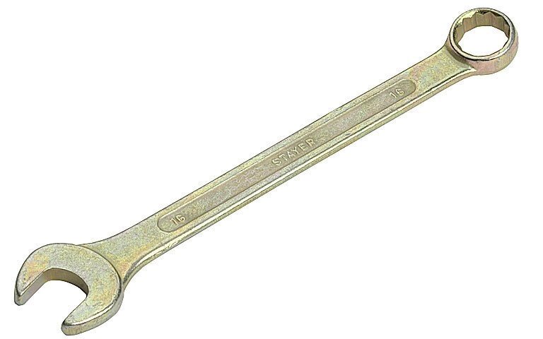 Ключ комбинированный STAYER "ТЕХНО", 9мм от компании "LaROCHE Construction Services" строительная компания - фото 1