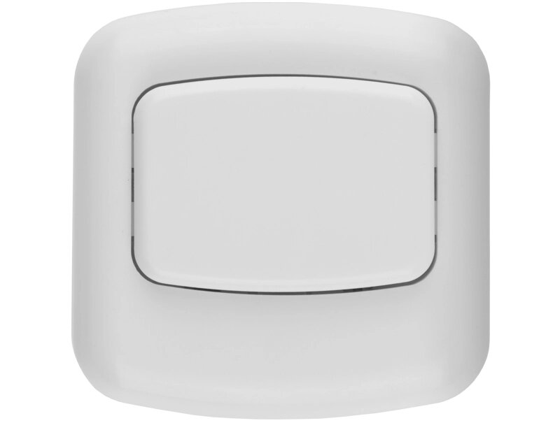 Кнопка СВЕТОЗАР для звонка, цвет белый, 220В от компании "LaROCHE Construction Services" строительная компания - фото 1