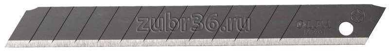 Лезвия OLFA сегментированные BLACK MAX, 9х80х0,38мм, 13 сегментов, 50шт от компании "LaROCHE Construction Services" строительная компания - фото 1