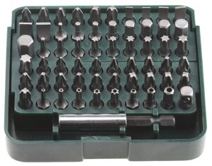Набор KRAFTOOL Биты с адаптером в пластиковом боксе, Cr-V, 61 предмет
