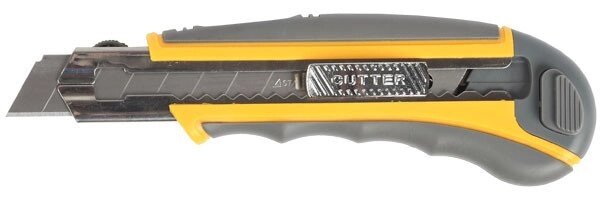 Набор STAYER Нож "PROFI" с запасными сегмент. лезвиями, 8шт, самофикс., 18мм от компании "LaROCHE Construction Services" строительная компания - фото 1