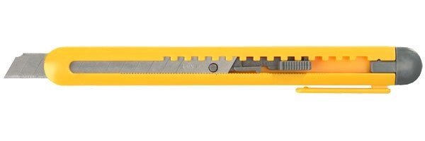 Нож STAYER "STANDARD" с выдвижным сегментированным лезвием, пластмас., 9мм от компании "LaROCHE Construction Services" строительная компания - фото 1