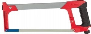 Ножовка ЗУБР "МАСТЕР" по металлу, усиленная рамка, металлическая обрезиненная ручка, 300мм от компании "LaROCHE Construction Services" строительная компания - фото 1