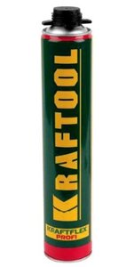 Пена KRAFTOOL KRAFTFLEX PREMIUM PRO LOW профессиональная полиуретановая, для монтажного пистолета, SVS, 800мл