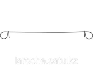 Проволока ЗУБР "СТАНДАРТ" для вязки арматуры с кольцами, d=1,2мм, L=140мм, сумм d арматуры до 38мм, 1000шт