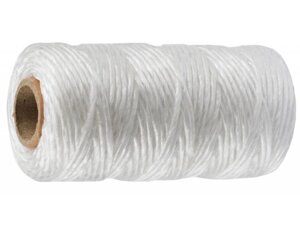 Шпагат ЗУБР многоцелевой полипропиленовый, белый, 1200текс, 110м