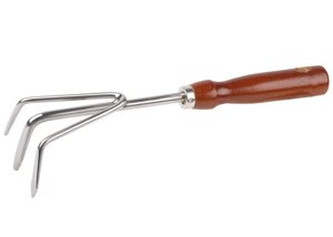 Рыхлитель GRINDA из нержавеющей стали с деревянной ручкой, 280 мм