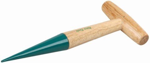 Посадочный конус RACO для семян, с Т-образной деревянной ручкой от компании "LaROCHE Construction Services" строительная компания - фото 1