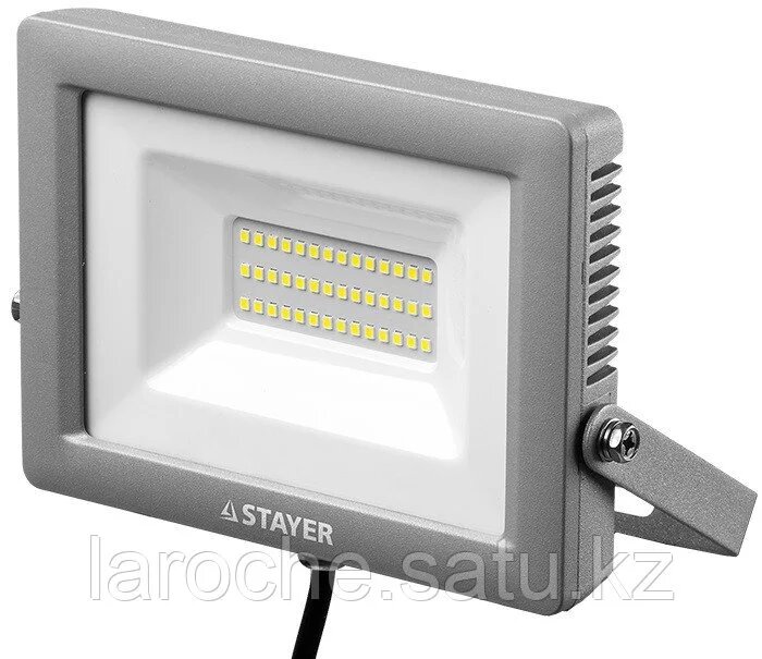 Прожектор светодиодный LED PRO 30 Вт STAYER 57131-30 от компании "LaROCHE Construction Services" строительная компания - фото 1