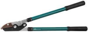 Сучкорез RACO с телескопическими ручками, 2-рычажный, с упорной пластиной, рез до 32мм, 630-950мм