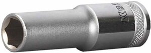 Торцовая головка kraftool "industrie qualitat", удлиненная, cr-V, FLANK, хромосатинированная, 1/2", 11 мм