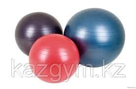 Фитбол, мяч для фитнеса с насосом (d=65см) FB65-blue
