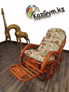 Кресло качалка из ротанги (плетен.)