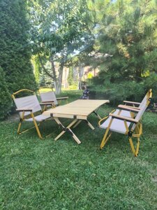 Стол с 4 стульями для пикника "Summer" AW-71-022