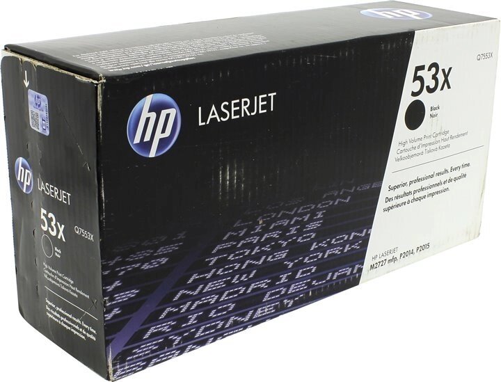 Картридж лазерный HP Q7553X, оригинал от компании Компания BN Trading - фото 1