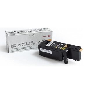 Принт-картридж лазерный Xerox 106R02762 PC/WCC 6020/6025, Yellow, оригинал