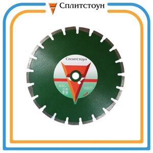 Отрезной алмазный круг (1A1RSS 350x40x3,2x6,5+0,5x25,4x25 гранит 35) мокрая Premium