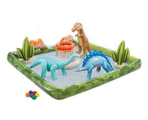 Игровой центр Intex Jurassic Adventure,56132NP)