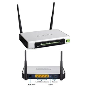 Беспроводной ADSL модем, TP-link TD-W8960N