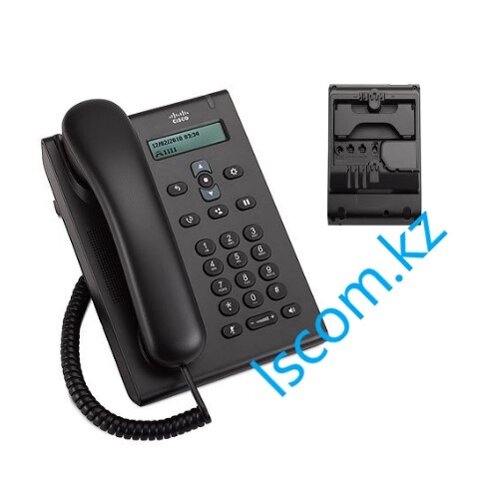 CP-3905 IP телефон Cisco Unified SIP Phone 3905, Charcoal, Standard Handset REFURBISHED