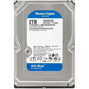 HDD western digital blue WD20EZBX 2 тб