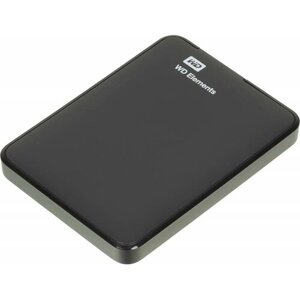 HDD western digital elements portable wdbuzg0010BBK-WESN, 1 тб, USB 3.0