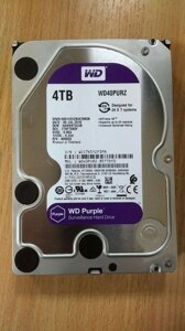 HDD western digital purple CMR (WD43PURZ) 4 тб