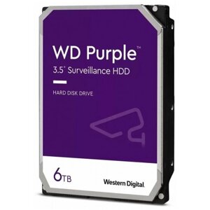 HDD western digital purple (WD64PURZ) 6 тб