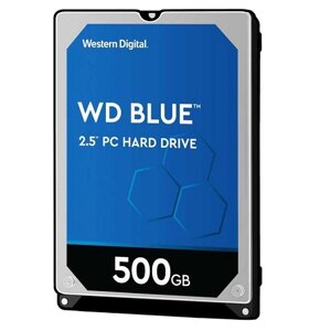 HDD western digital WD blue WD5000LPZX 500 гб