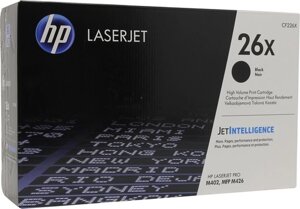 HP 26X черный CF226X