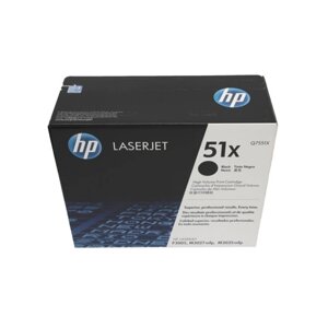 HP 51X черный Q7551XC