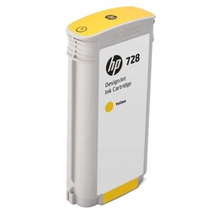 HP F9k15A HP 728 300-ml yellow ink crtg for T730/T830