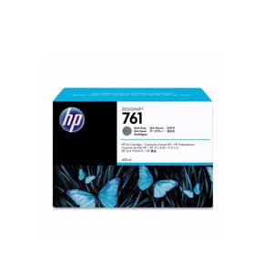 HP №761, Струйный картридж DesignJet, 400 мл, Темно-серый CM996A