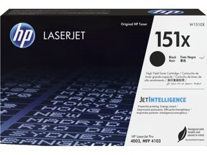 HP W1510X 151X Black LaserJet Toner Cartridge for LaserJet Pro