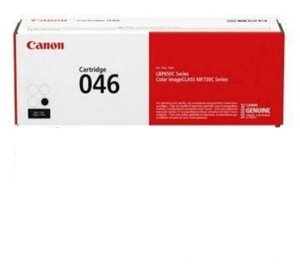 Картридж Canon/046 Bk/Лазерный цветной/черный